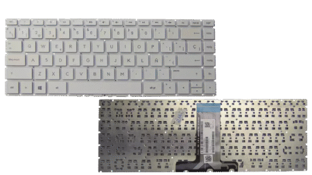 TECLADO HP_14-BS /14-BW /14-BA BLANCO (02001) W-1