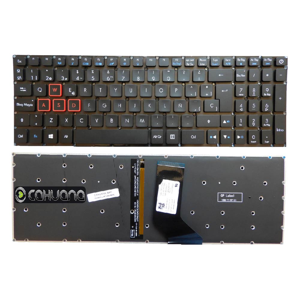 TECLADO ACER_VX15 -VX5-591G /VX5-793 ILUMMINADO (03560) G-6