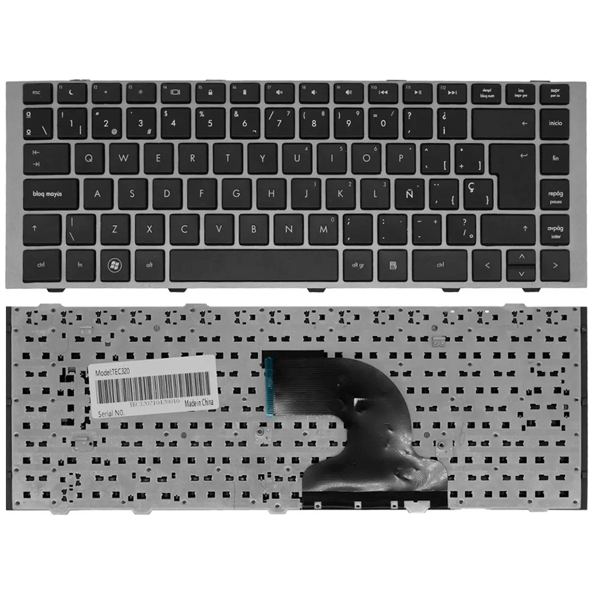TECLADO HP_4440S -4441S -4445S -4446S C/F (02851) N-4