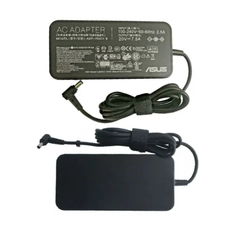 CARGADOR ASUS 20V 7.5 P.AGUJA 6.0*3.7 150 WATTS (03319)