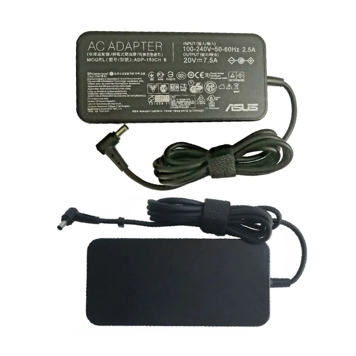CARGADOR ASUS 20V 7.5 P.AGUJA 6.0*3.7 150 WATTS (03319)