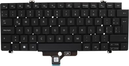 TECLADO DE_LATITUDE -5420 -7420 -7520 -5421 -7420 -7410 -7521,-P137G ILUMINADO (03406) W-2