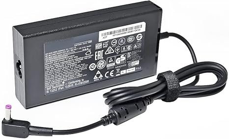 CARGADOR ACER 19.0V 7.1 P .MORADA OVALADO 135 WATTS (02394)