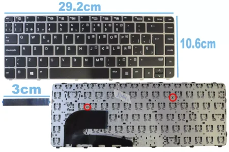 TECLADO HP_840-G3- (01652) 4-A