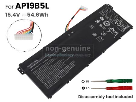 BATERIA ACER- AP19B5L 54.6Wh 15.4V 4 CELDAS A515-43 A515-43G A515-52 A515-52G