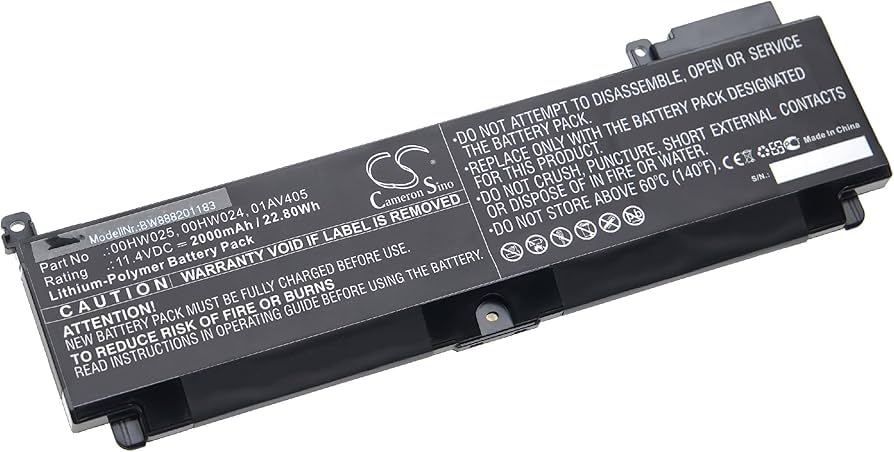 BATERIA LENOVO T470S -T460S 01AV405 TIPO A (02887)