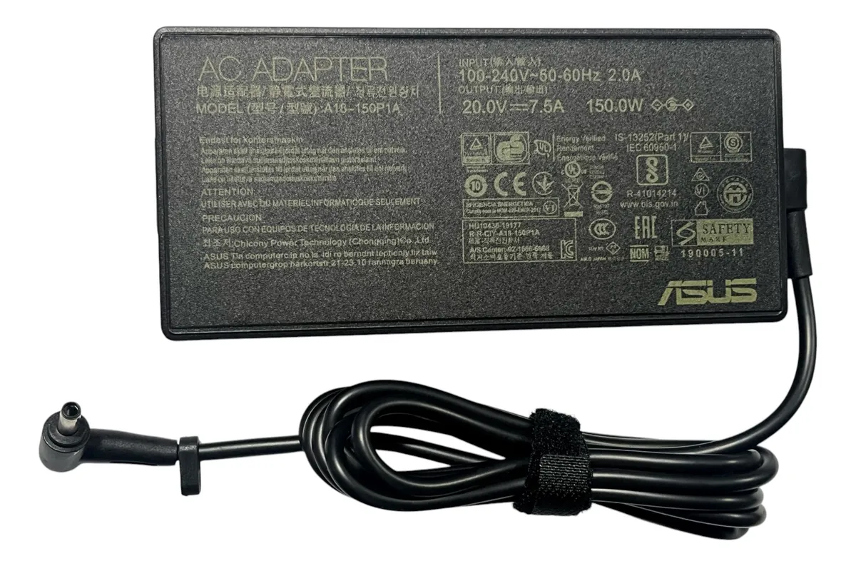 CARGADOR ASUS 19.0V 3.42 P.FINA (02058)