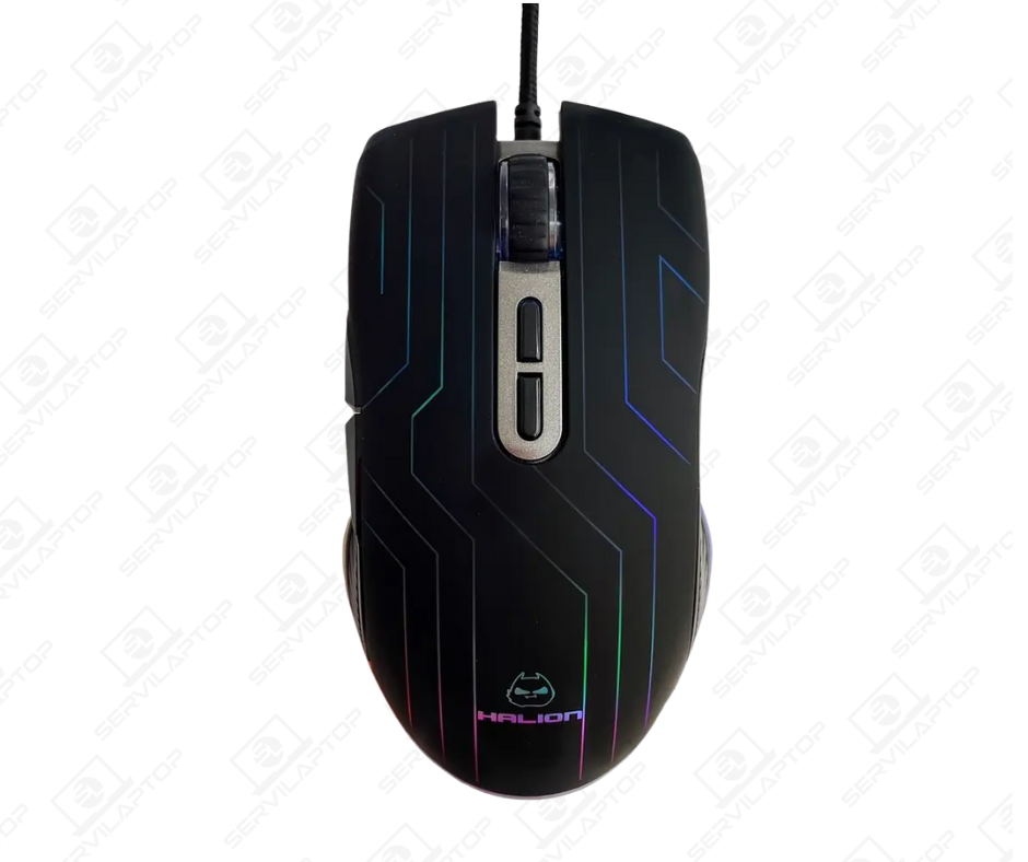MOUSE GAMER HALION PARACAS HA-M539 RGB 6B (00100) - Imagen 3