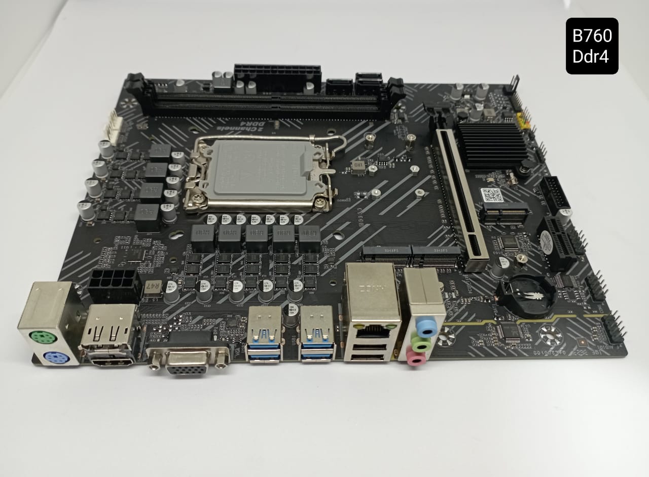 PLACA PC B760M4-PLUS -2 RANURAS NVME- DDR4 12-GENE / 13-GENE LGA-1700 (02812)