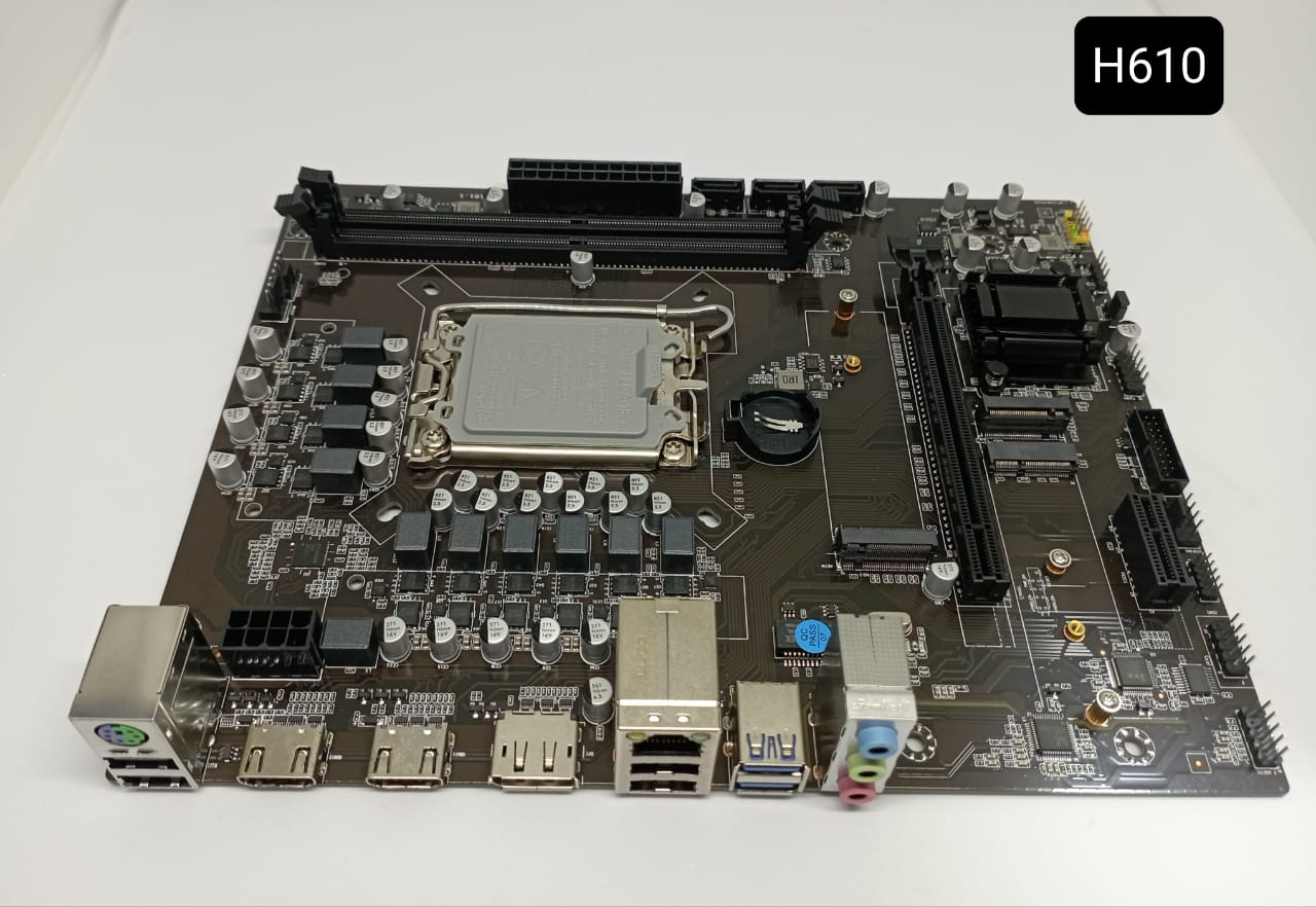 PLACA PC H610 12-GENE -DDR4 -NVME- LGA1700 (02811)