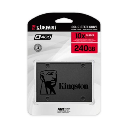 DISCO SOLIDO KINGSTON 240GB A400 LECTURA 500 MBP/S -ESCRITURA 450 MBP/S (00848)