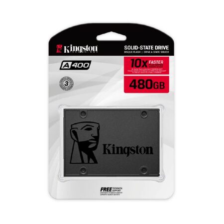DISCO SOLIDO KINGSTON 480GB A400 LECTURA 500 MBP/S -ESCRITURA 450 MBP/S (00859)