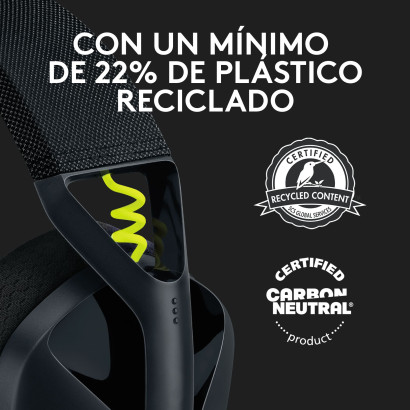 AUDIFONO C/MICROF. LOGITECH G435 BT / LIGHTSPEED BLACK (981-001049) (03112) - Imagen 4