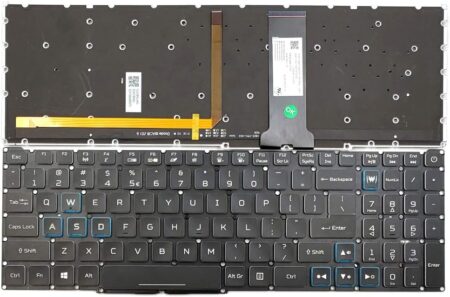 TECLADO ACER_PREDATOR HELIOS 300 PH315-51 /PH315-52 /PH317-51 32 PINES- RGB (01513) L-6