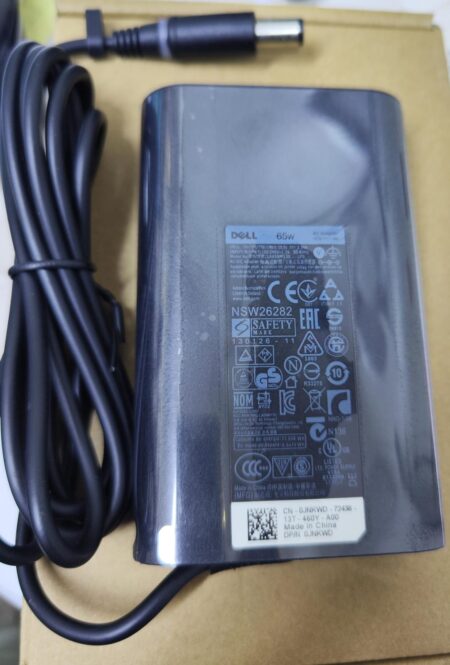 CARGADOR PREMIUM DELL 19.5 3.34 P.AGUJA 65W OVALADO (00527)