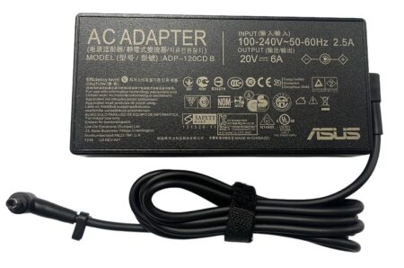 CARGADOR PREMIUM ASUS 20V 6.0 P.FINA 120 WATTS 4.5*3.0 (02672)