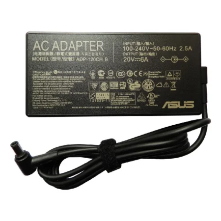 CARGADOR ASUS 20V 6.0 P. AGUJA (03452)